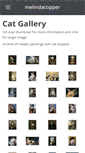 Mobile Screenshot of melindacopper.net
